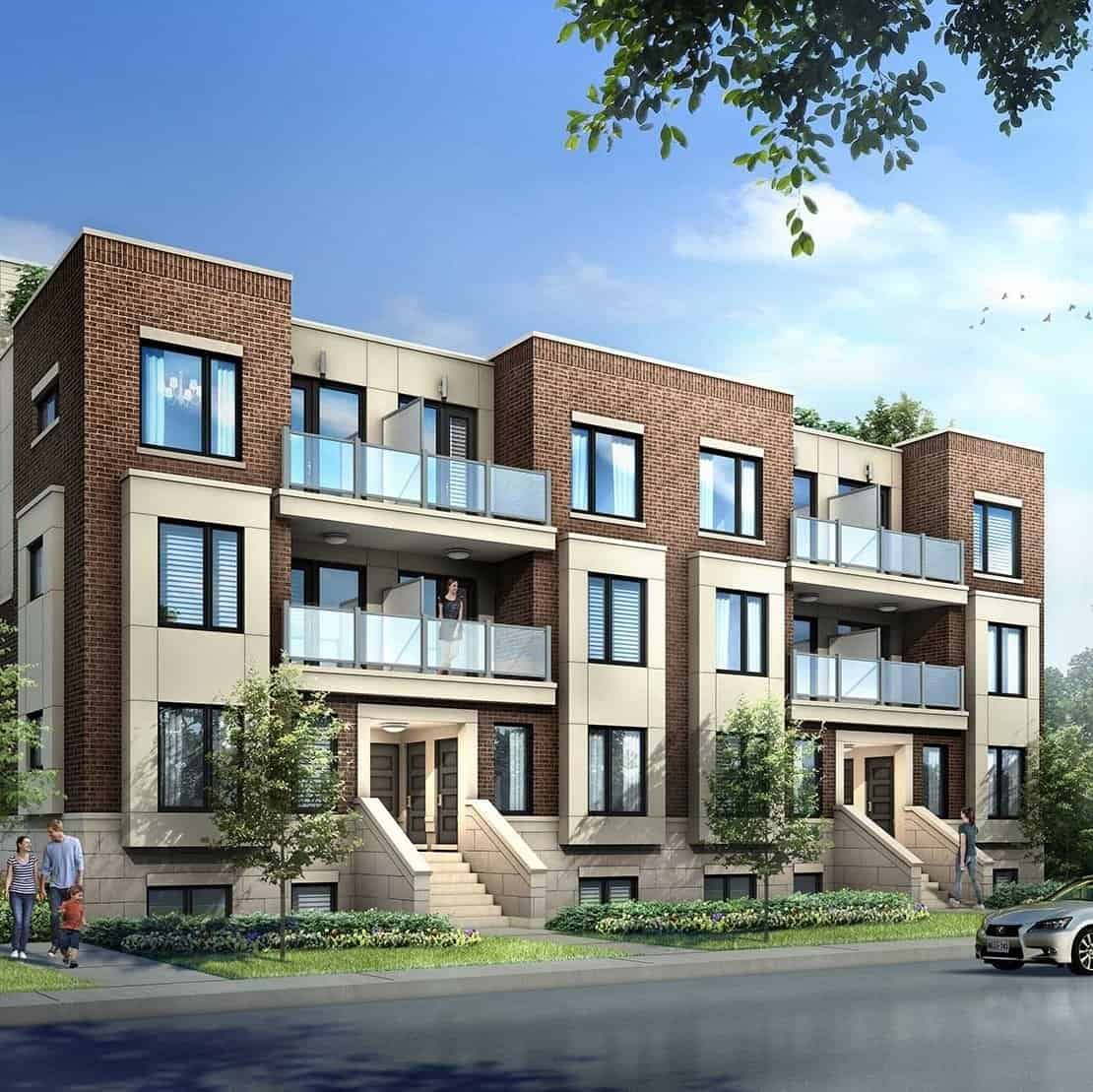 The Royal York Stacked Townhomes - Etobicoke