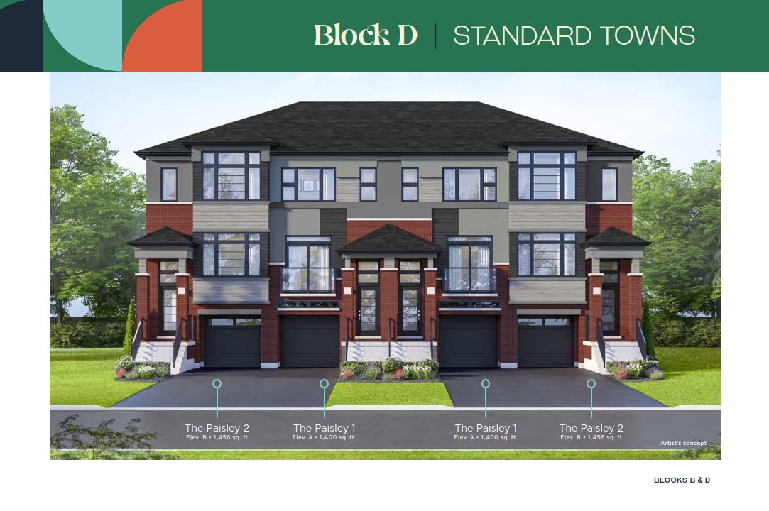 Electric Grand Towns | New Townhomes In Brantford | CondoRoyalty.com